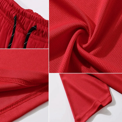 Summer 2025 Bestseller Street Casual Fashion Outdoor sports Youthful Vitality 3D letter printed Youth Set