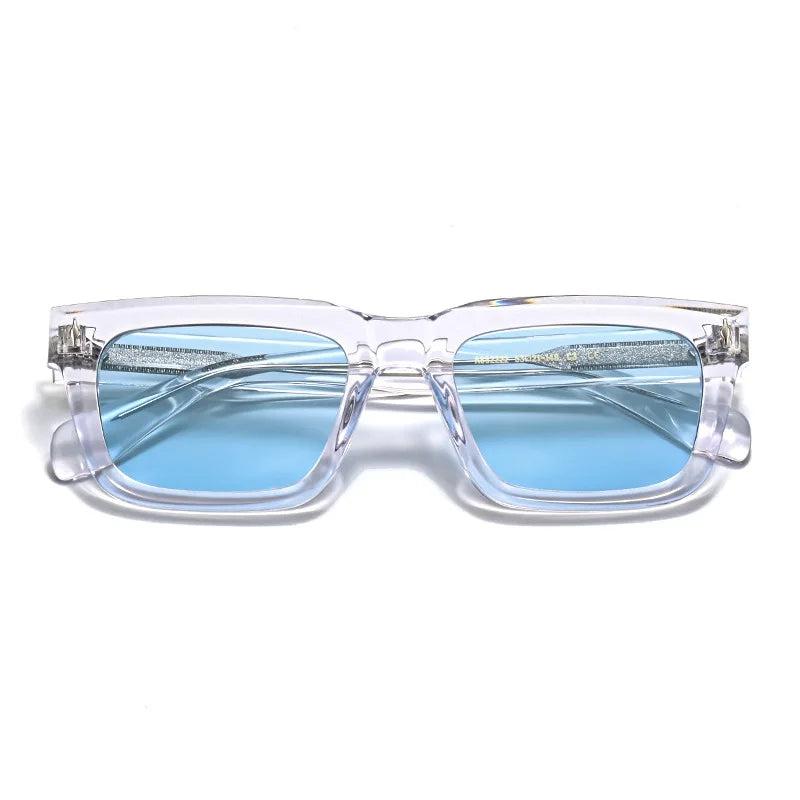 High Quality Handmade Trendy Outdoor SUN GLASSES New Fashion Acetate Sunglasses Men Women Personality Designer Eyeglasses UV400