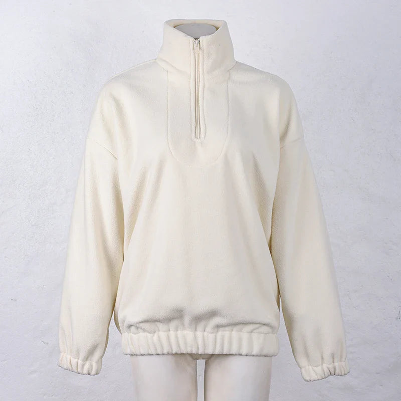 Original Pink Winter Lamb Fleece Hoodie Women Zipper Lapel Pullover флисовая кофта женская кофта женская