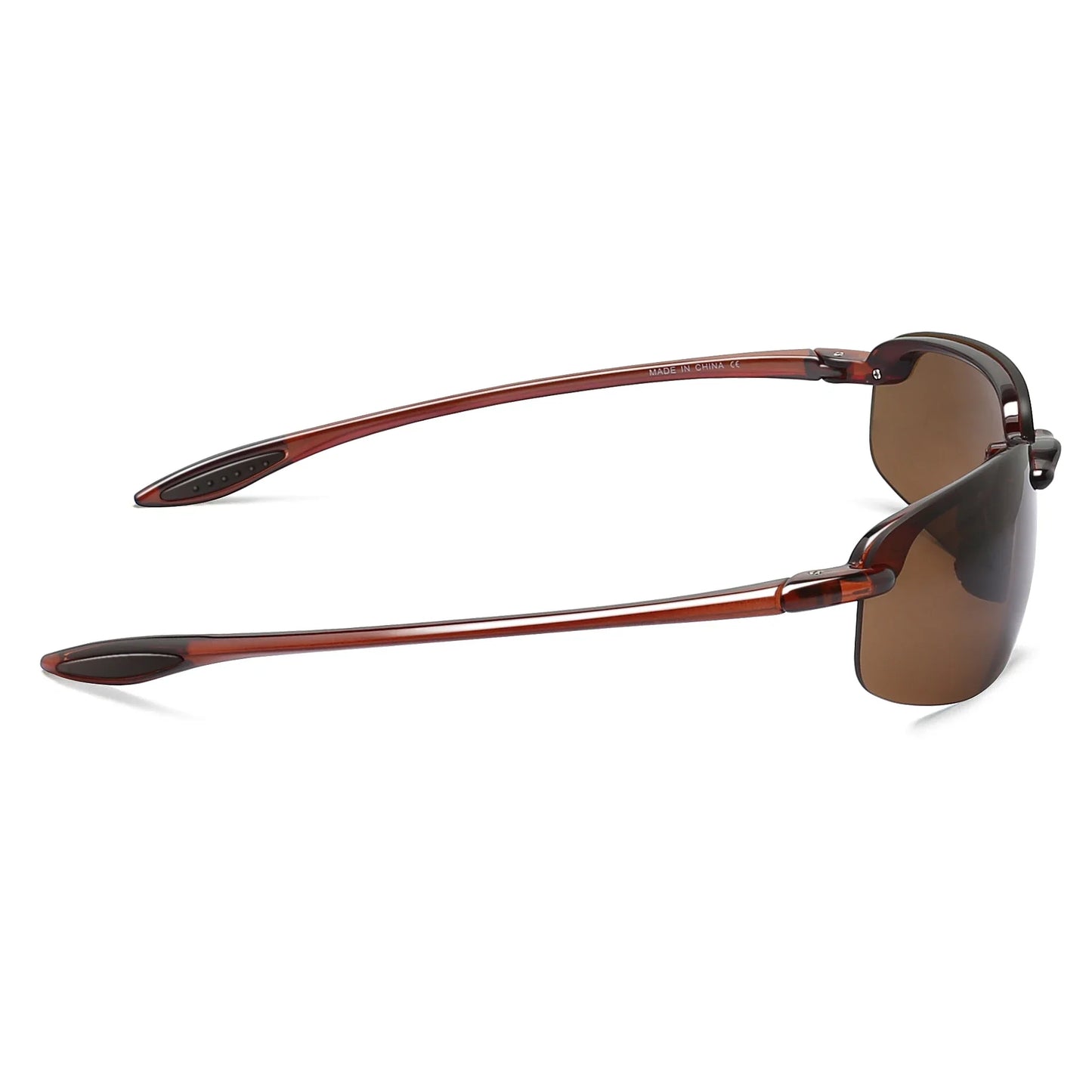 Unisex Sports Sunglasses UV400 Rimless Ultralight Frame for Cycling Driving Running - MJ8001