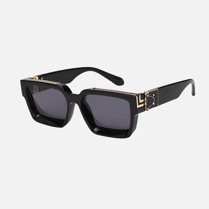Cycling Brand Rectangle Sunglasses Men Women Luxury Shades Retro Square Sun Glasses Eyewear Trend Punk Eyeglasses For Male