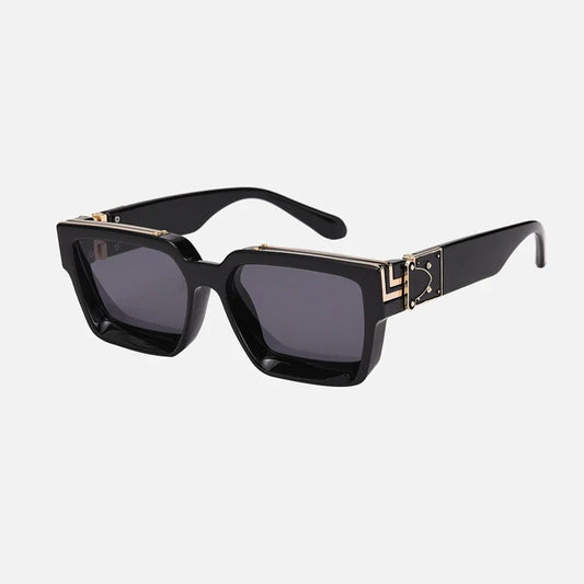 Cycling Brand Rectangle Sunglasses Men Women Luxury Shades Retro Square Sun Glasses Eyewear Trend Punk Eyeglasses For Male