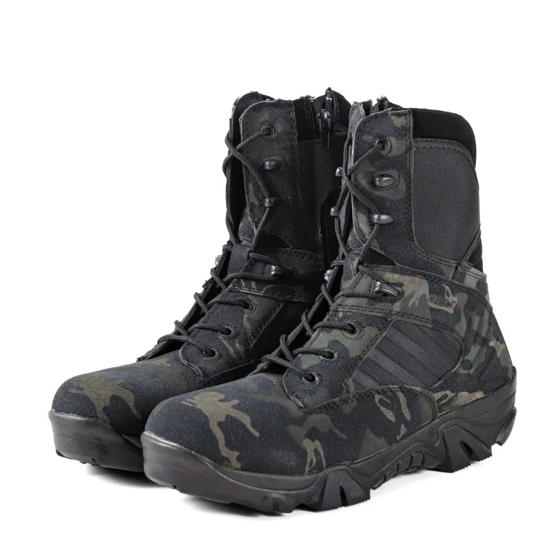 Men's Boots 2026 New Combat Shoes For Men Outdoor Sport Climb Mountains Cross Country Men Sneakers sapatos masculinos