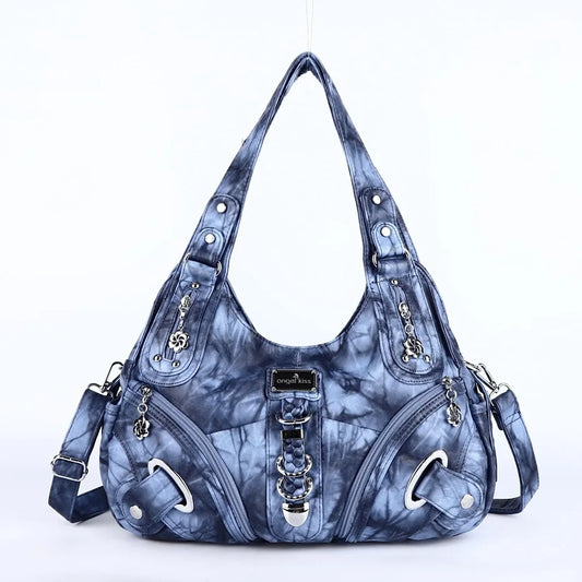 Vintage Women Handbags Fashion Shoulder Bag Large Tote Top-handle Shopping Pack Multifunctional Satchel Lady Hobos Purse