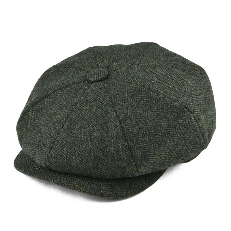 Men Women octagonal beret caps 8 Panels Newsboy hats pure cotton Cabbie Painter Hat Gatsby Ivy bonnets