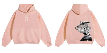 Demon Slayer: Kimetsu no Yaiba Men Hoodie Sweatshirt Tengen Uzui Anime Spring Autumn Boy Long-sleeved Parent-child Outfit
