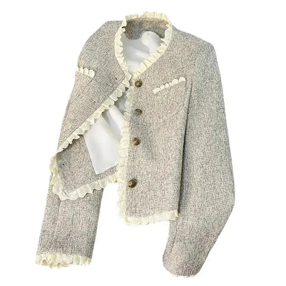 Women's Suit Coat 2025 Spring Autumn Temperament Fashion Ladies Blazer Jacket High Quality Be All-match Lady Loose Outerwear