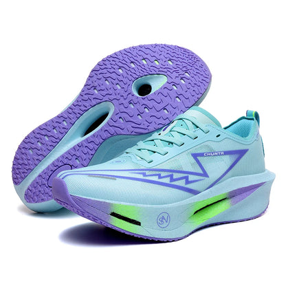 Men Running Shoes Carbon Board Marathon Speciality Sports Breathable Lightweight Women's Comfortable Athletic Sneakers