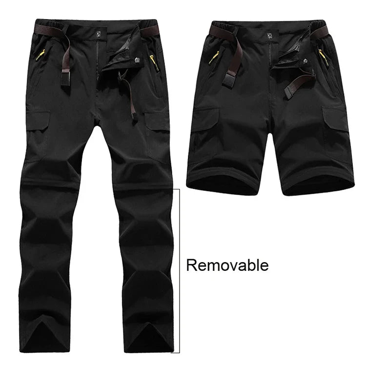 Lover's Hiking Pants Trekking Convertible Lightweight Quick Dry Separable Outdoor Travel Camping Safari Travel Pants
