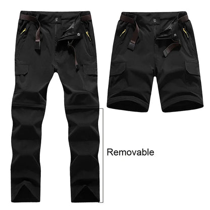 Lover's Hiking Pants Trekking Convertible Lightweight Quick Dry Separable Outdoor Travel Camping Safari Travel Pants