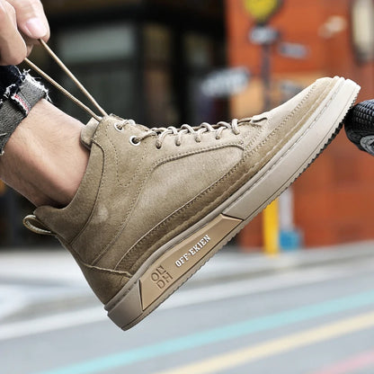 New Arrival Genuine Leather Men Ankle Boots  Design Warm Plush Fur Winter Sneakers Snow Casual Leather Shoes Outdoor Basic Boots