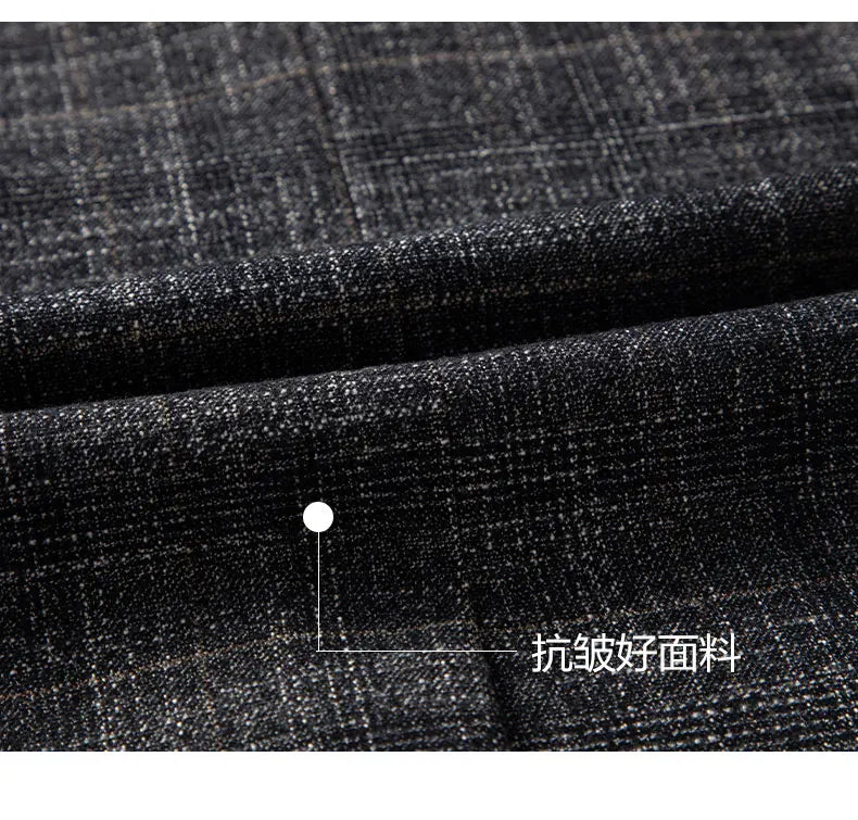 2025 Men's Slim Fit Business Casual Blazer High Quality Fashion All-in-One Banquet Korean Style Handsome Trend for All Seasons