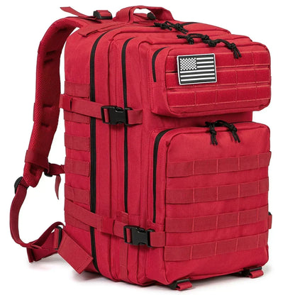 45L Tactical Backpack Large Capacity Outdoor Rucksack 3 Day Fitness Hiking Bag Hiking Camping Gear Backpacks