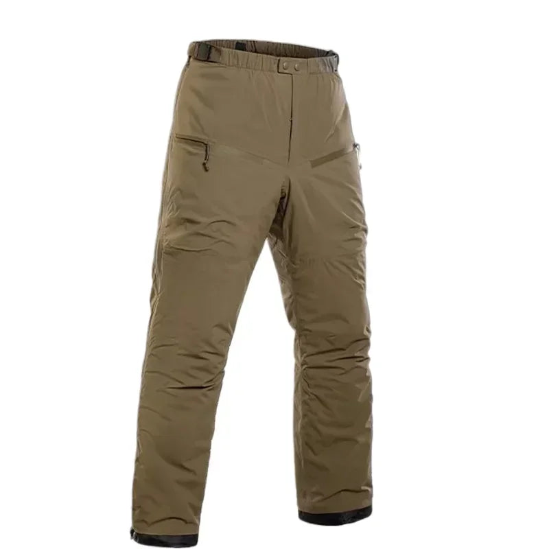 Tactical Men's Warm Cotton Pants Camouflage Winter Thickened Polar Cold Clothing Mountaineering Military Outdoor Sprint Pants
