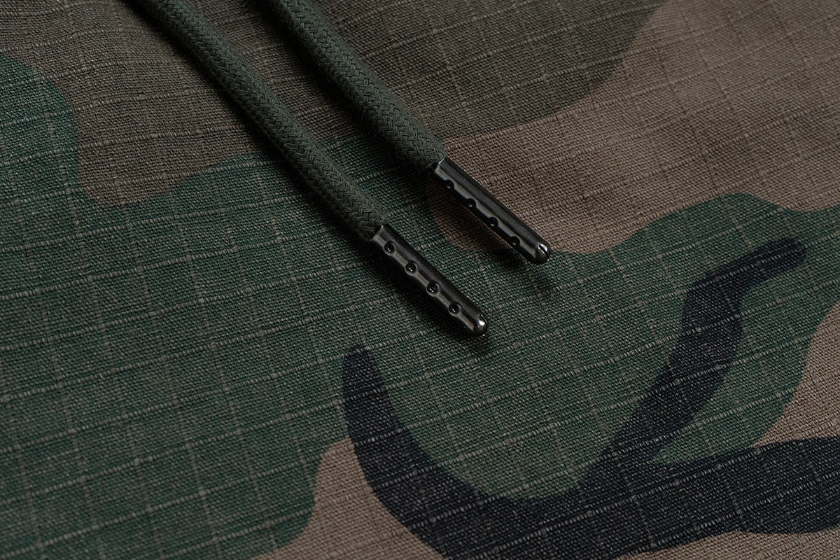 Three Waisted Camouflage Cargo Pants for Men Streetwear Patchwork Baggy Jeans Wide Leg Casual Loose Denim Trousers Oversized