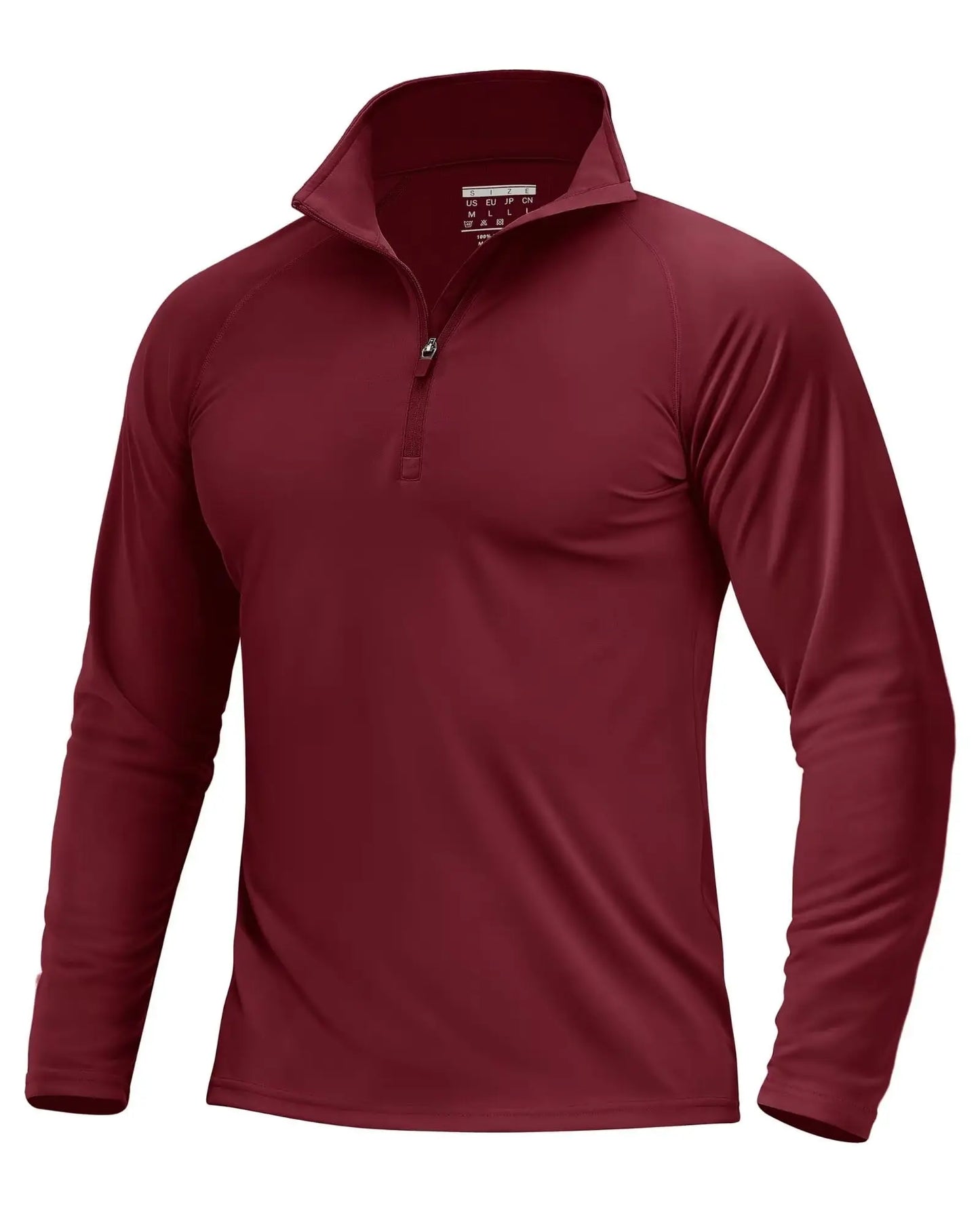 Mens UPF50+ UV Protection T-Shirt Lightweight Long Sleeve Quick Dry Fishing Shirt Outdoor Hiking Workout Rash Guards
