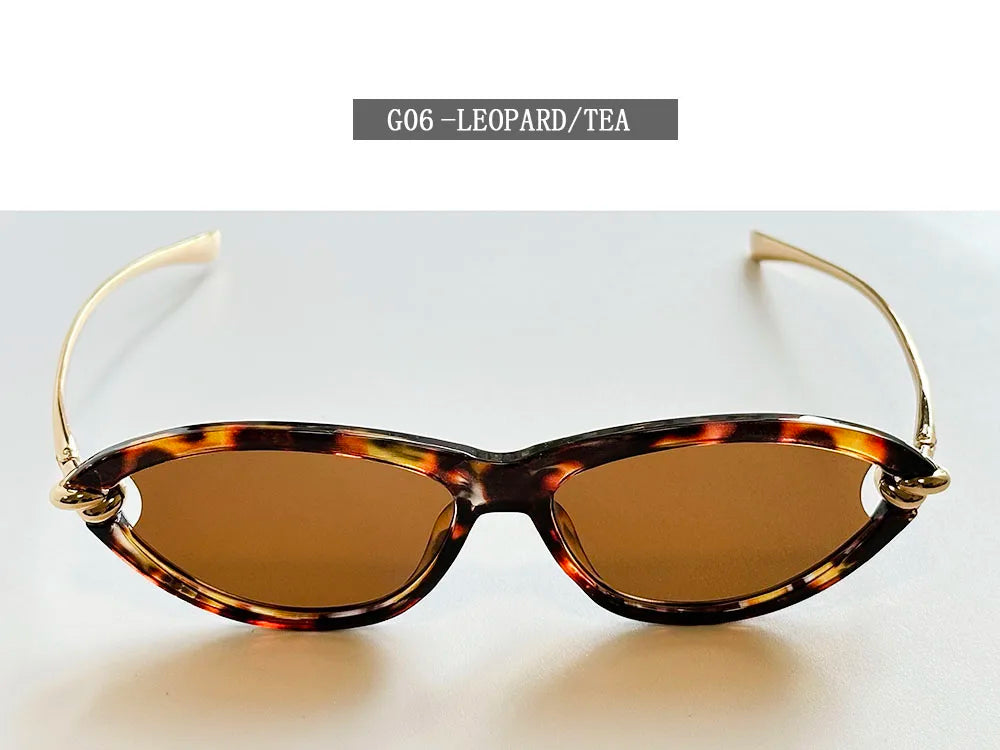 Designer Cat Eye Sunglasses Women Trendy 2026 Fashion Glasses Vacation Shades Luxe  Lunette Soleil Femme Lentes De Sol Mujer Sun