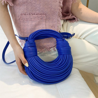 MOODS Luxury Evening Purses For Women Golden Noodle Knot Design Dinner Party Clutch Bag 2023 Luxury Designer Purses And Handbags
