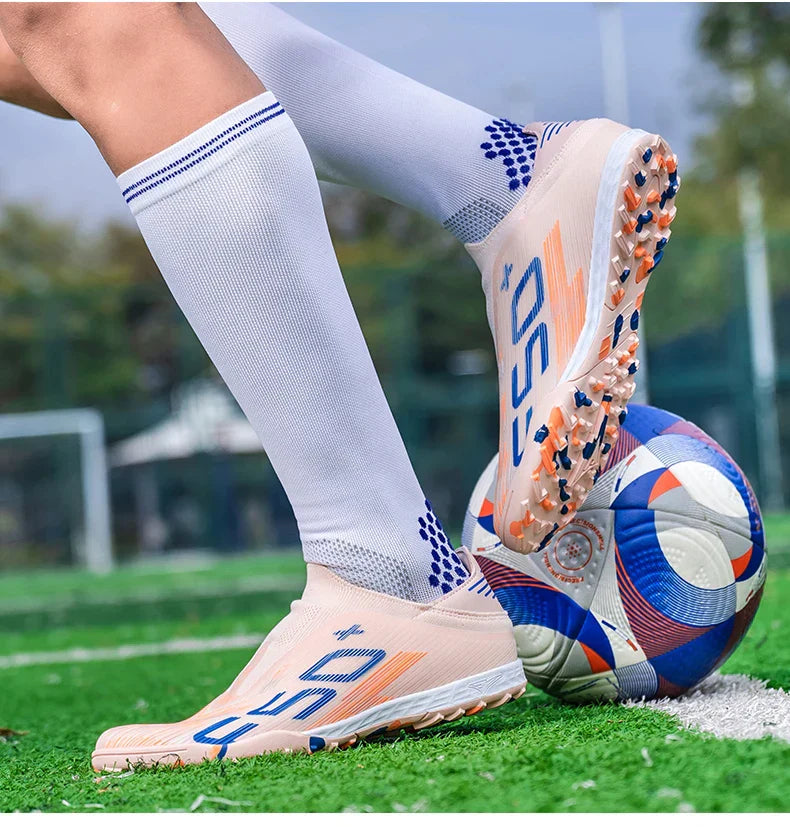 Size 35-45 Men FG/TF Football Boots Futsal Professional Unisex Boys Soccer Shoes Football Shoes Sneakers