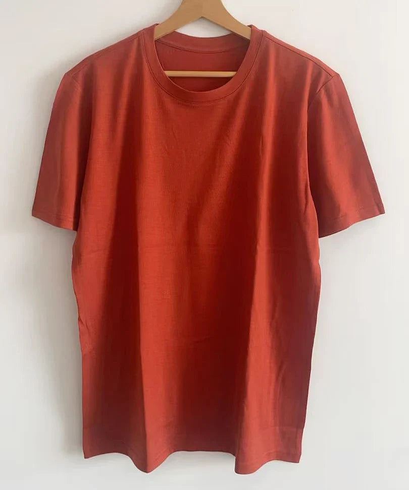 100% Merino Wool T shirt Men Base Layer Merino Shirt Wicking Breathable Quick Dry Anti-Odor No-itch Big USA Size