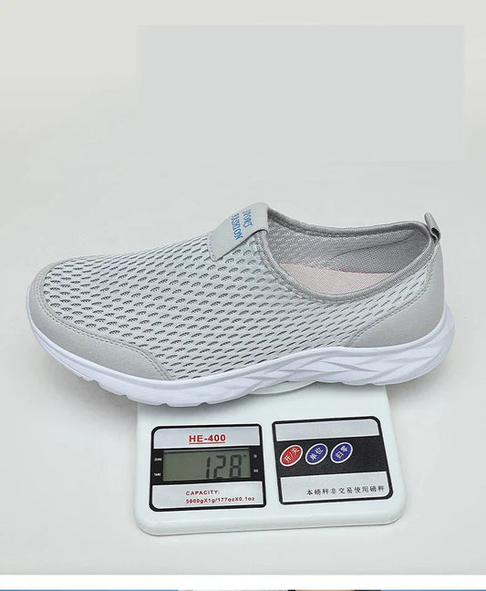 Men Shoes Sneakers Brand Man Casual Flats Shoes Loafers Slip on Male Mesh Big Size 48 Breathable Spring Autumn Summer 2024