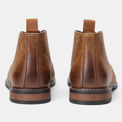 Retro Men Ankle boots Brand Plus Size Desert Boots Comfortable Leather Boots For Men#KD589