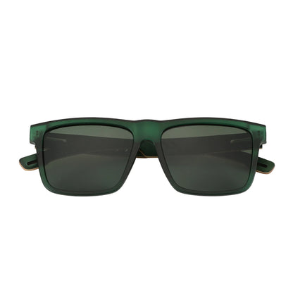 Walnut Wood Sunglasses with Dark Polarized Lenses for Men and Women | UVA/UVB Ray Protection
