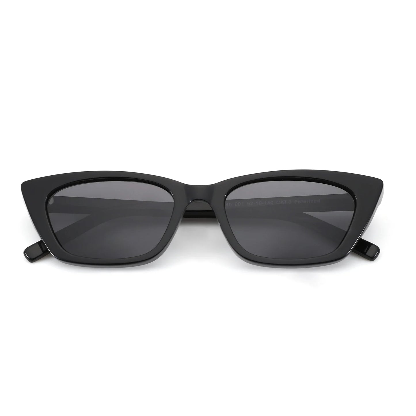 Retro Small Cat Eye Polarized Sunglasses Handmade Pure Acetate Fashion Ladies Sun Glasses Shade