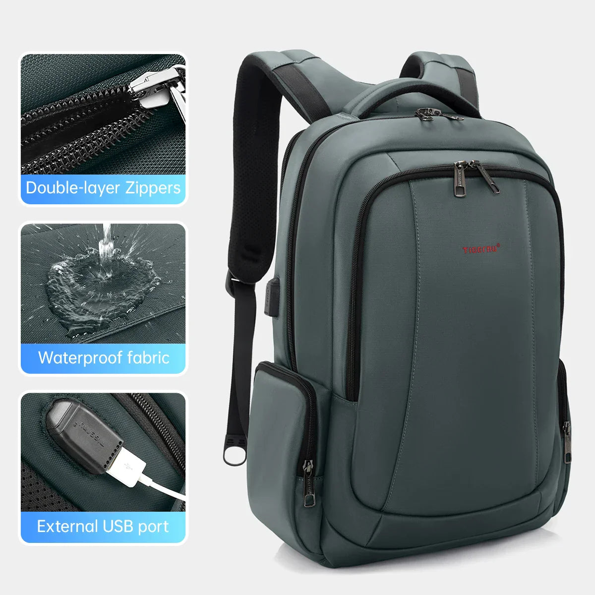 Travel Backpacks Vacuum Backpack 14 15.6 17.3inch Laptop Backpack For School Backpack Men Schoolbag Compression Backpack
