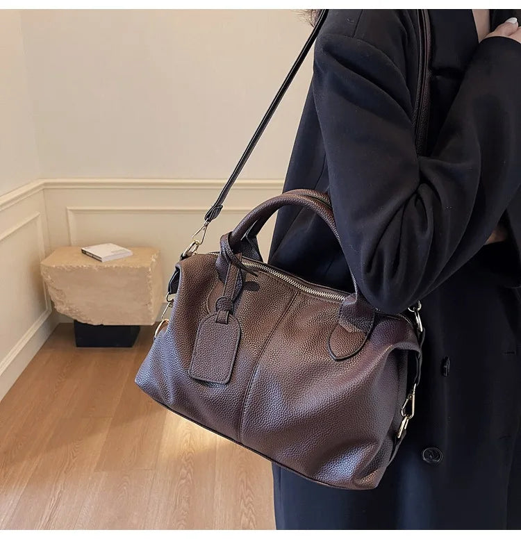 Casual Lage Capacity Crossbody Bag For Women Fashion Designer Luxury Brand Tote Bag Simple Commuting Female Handbags