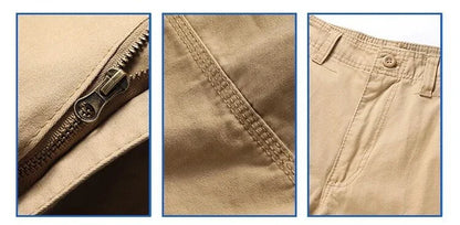 6 Pockets Tactical Cargo Pants Men's Loose Trousers Joggers  Hunting Large Size Casual Pants For Male Outdoor Work Overalls