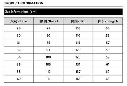 Men's Large Size Loose Casual Shorts Fashion Trendy Versatile Cotton Shorts Elastic Waist Summer Work Shorts