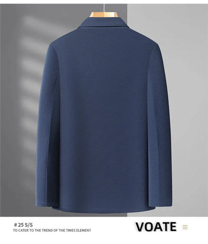 Blazer Summer Men's Casual Fashion Korean-style Business Solid Color Breathable, Lightweight and Sun-protective Clothing Blazer