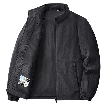 Big&Tall 8XL Men Outdoor Jacket Autumn Winter Jacket Hiking Camping Windbreaker Plus Size Spring Oversized Outwear Hooded Coat