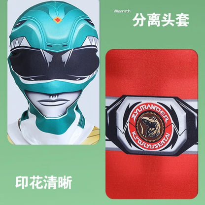Kids Superhero Cosplay Power Samurai Sentai Shinkenger Rangers Costume Halloween Carnival Birthday Party Jumpsuit Zentai Suit