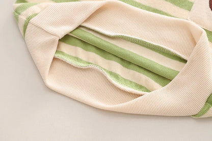 New Autumn Baby Clothes Set Children Boys Striped T-Shirt Pants 2Pcs/Sets Infant Girls Clothing Toddler Costume Kids Tracksuits