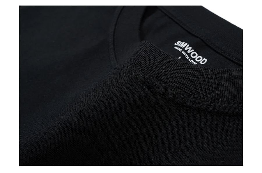 2026 Summer New Oversize 310gsm 100% Cotton T-shirts Men Quality Breathable Solid Color Comfortable Tops