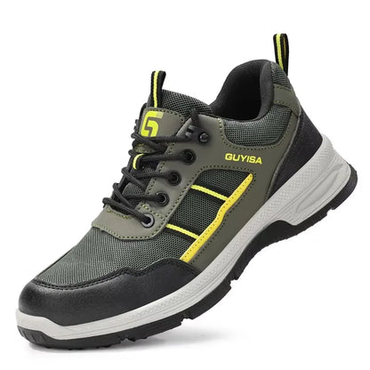 Latest 2024 Fashion Insulation 10KV Men Safety Work Shoes Sneakers Steel Toe Anti Smashing Indestructible Male Footwear