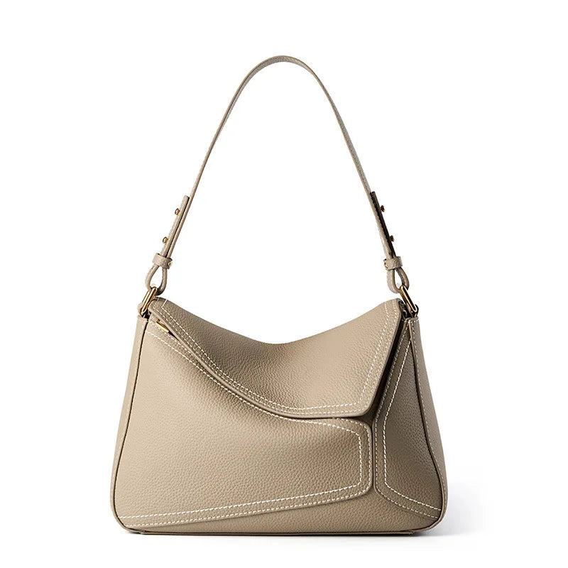 luxury handbags female crossbody bags Vintage Genuine leather women shoulder bag Large capacity soft leather cowhide fashion bag