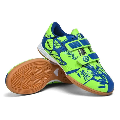 New Kids Indoor Football Boots Non Slip Professional Soccer Shoes Original Football Field Boots Children Futsal Sneaker Match
