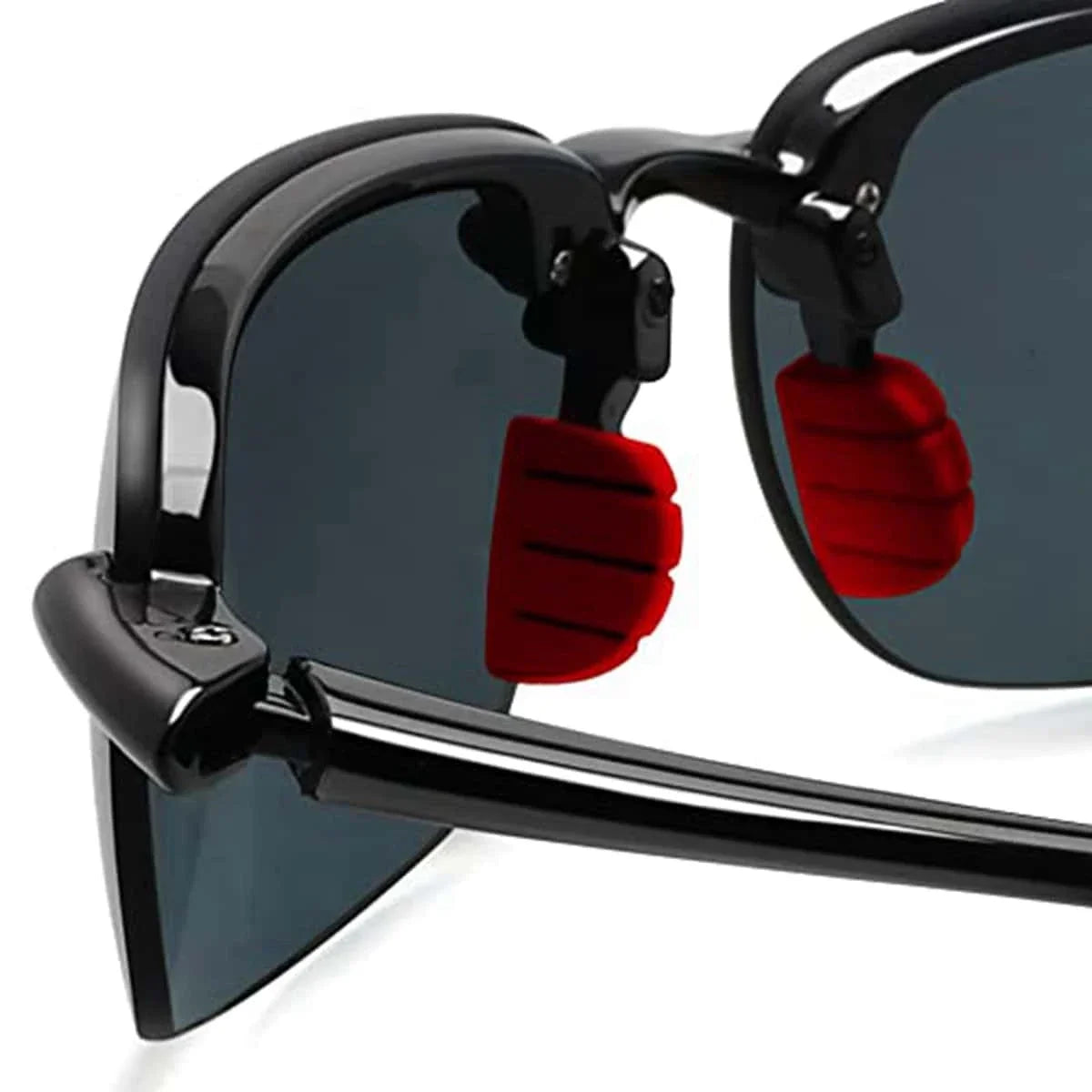 Rimless Polarized Sports Sunglasses Men&Women Tr90 Frame for Running Fishing Baseball Driving （8001）