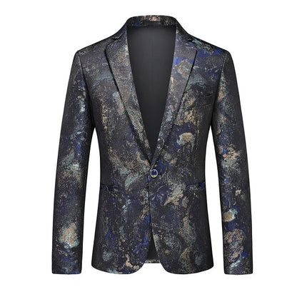 2026 New Men's Red Single-breasted V-neck Blazer Coat, Asian Fit Wedding Party Dress Jacket M-6XL New Arrivals