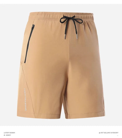 Trendy NEW 2025 Summer Men's Loose Shorts Above Knee Cross Border Beach Basketball Shorts Sweat Absorbing Casual Shorts