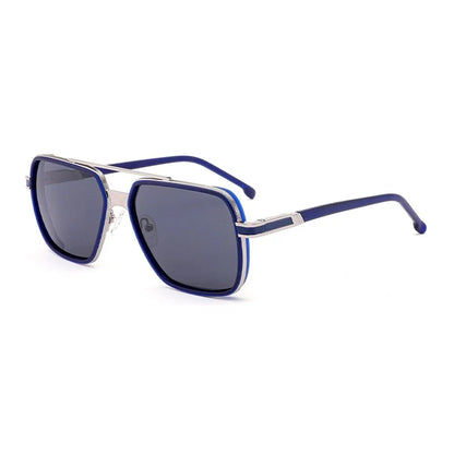 Pilot Polarized Prescription Sunglasses Custom UV400 Metal Myopia Optical Men's Progressive Glasses Fishing and Driving