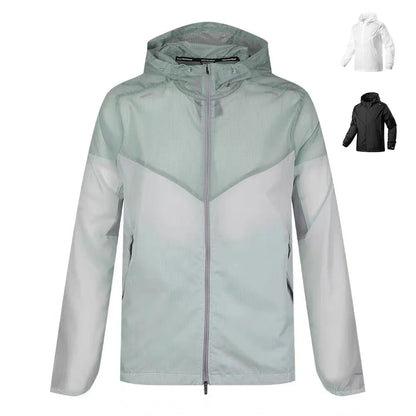Men Outdoor Windbreaker Tactical Detachable Cap Camping Fishing Coat New plus size Casual Lightweight Jacket