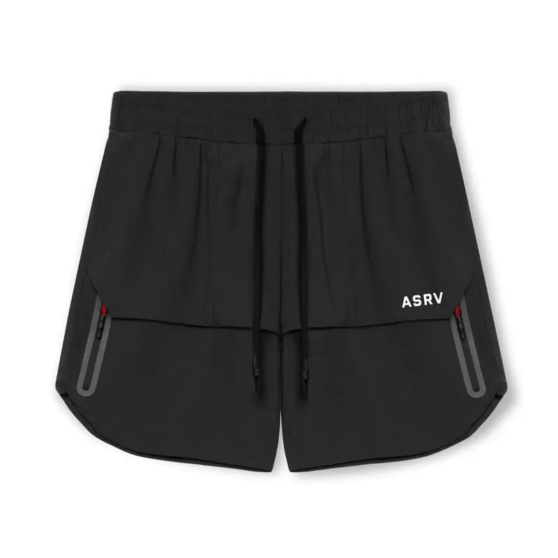 Men's Quick-Dry Gym Shorts Breathable Summer Training Running Basketball Fitness Jogging Loose Fit Streetwear Casual Sportswear