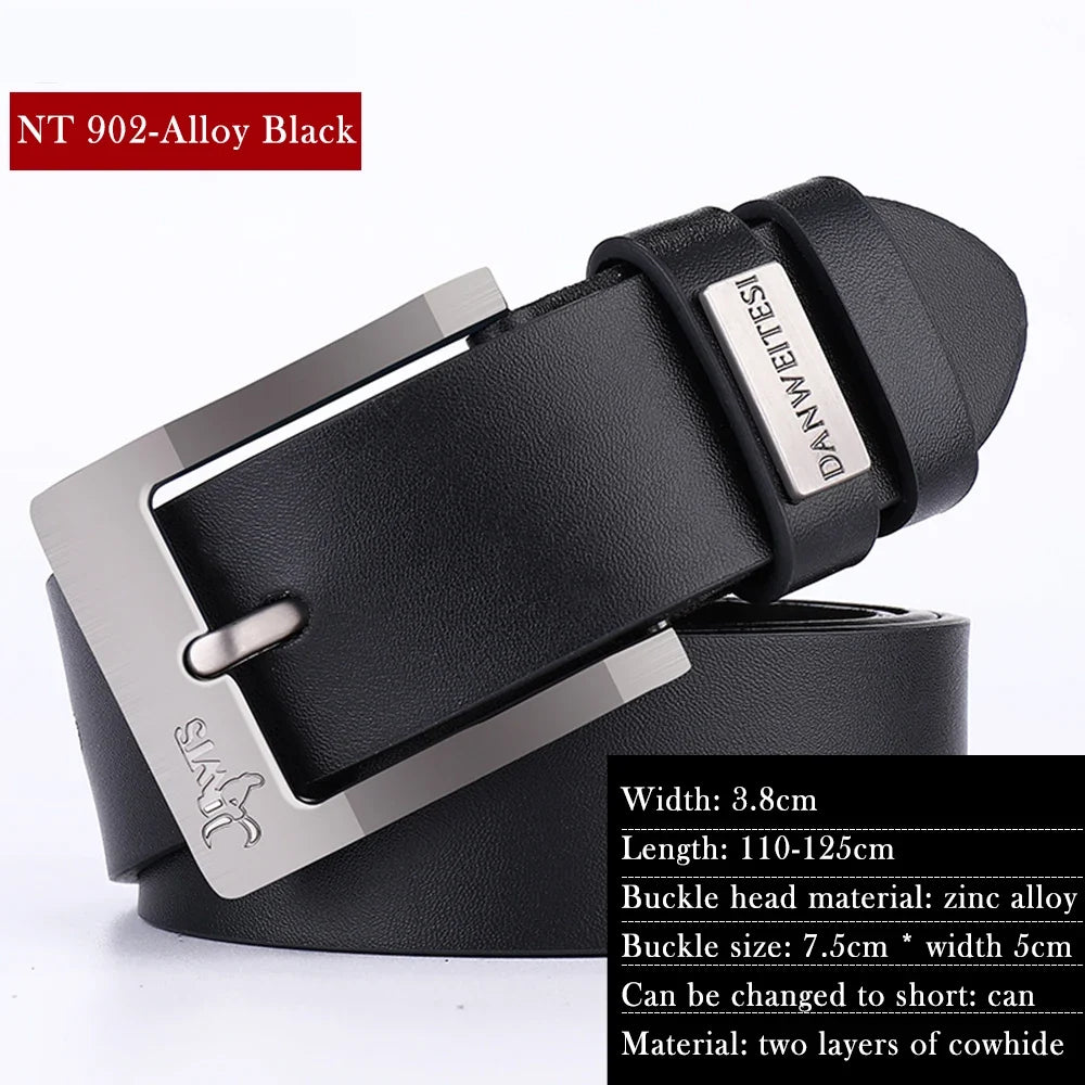 Men Belt Male High Quality Belt Men Male Strap Luxury Pin Buckle Genuine Fancy Vintage Jeans Free Shipping