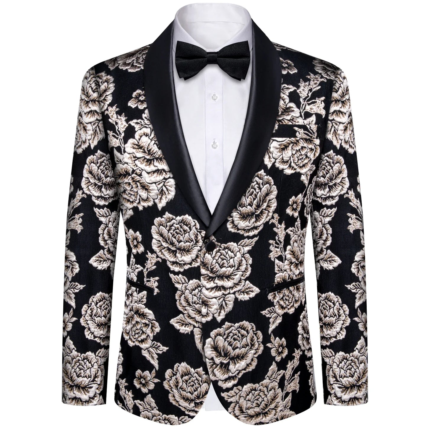 Men's Suits Blazer Green Red Silver Color Paisley Luxury Wedding Prom Business Banquet Suit Coat Men Clothing Jacket