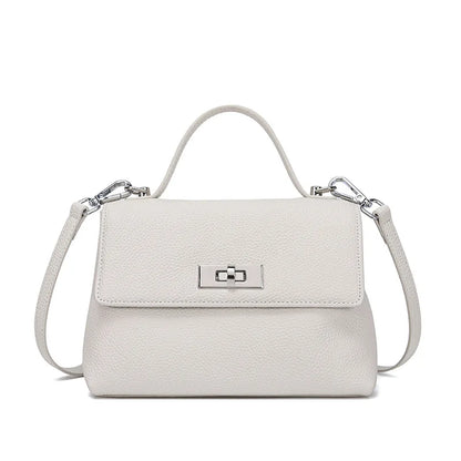 Luxury handbags female crossbody bags small square shoulder bag new fashion 2025 genuine cowhide leather satchel