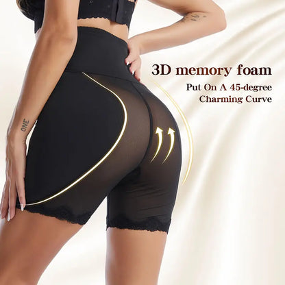 Butt Lifter Shapewear Women  Waist Tummy Control Body Shaper Underwear Pad Panties Fake Buttocks Lingerie Thigh Slimmer